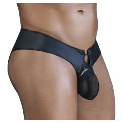 CandyMan Jockstrap fin Wushi Noir